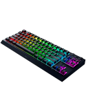 Професионална безжична механична клавиатура RAZER BlackWidow V4 Tenkeyless HyperSpeed, Механични суичове, Bluetooth/RF, RGB подс