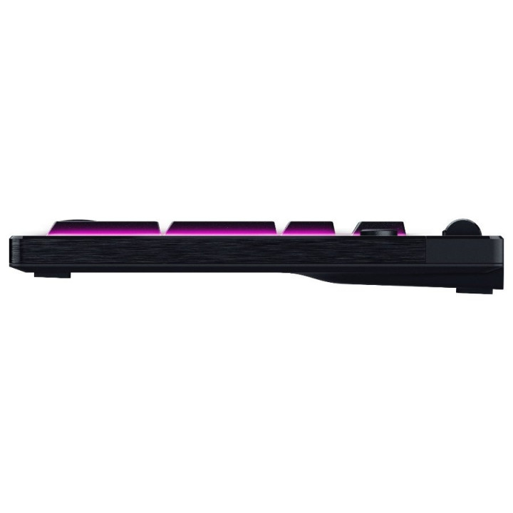 Безжична геймърска механична нископрофилна клавиатура Razer BlackWidow V4 Low-profile HyperSpeed, Green Switch, US Layout - RZ03