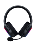Bluetooth гейминг слушалки RAZER Barracuda X Chroma, 7.1 Surround, Bluetooth/2.4GHz, 40mm динамични, RGB, Detachable Mic - RZ04-