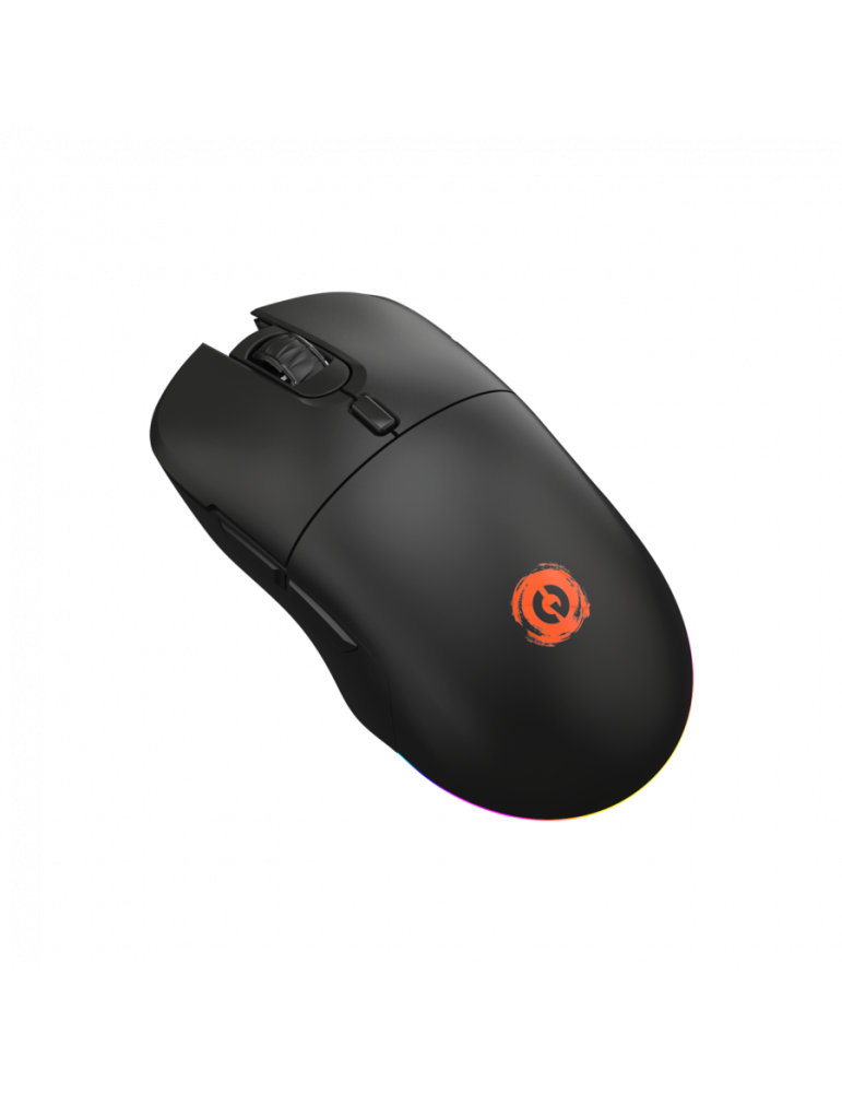 Безжична геймърска мишка CANYON Cutlass, Безжична, 2400 DPI, 7 бутона, RGB, Черна - CND-SGMW11B - 3