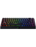 Компактна безжична механична геймърска клавиатура с 65% форм-фактор Razer BlackWidow V3 Mini HyperSpeed, Razer Green Switch, 100
