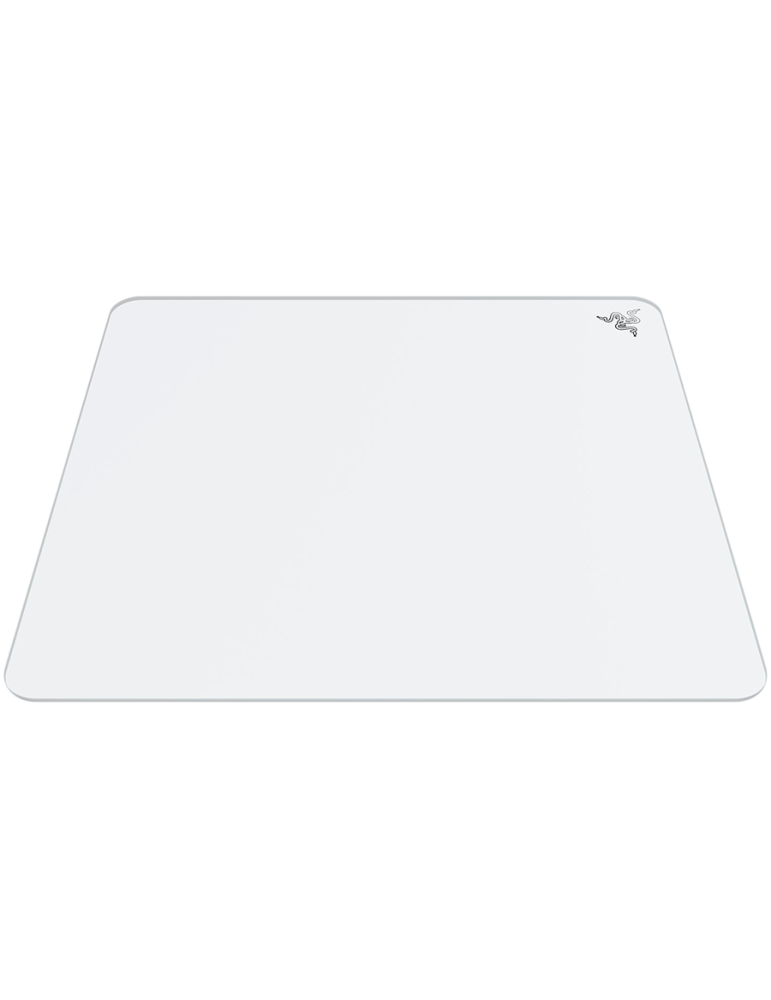 Гейминг пад Razer Atlas, 450x400x5mm, закалено стъкло, противоплъзгаща основа, бял - RZ02-04890200-R3M1 - 1