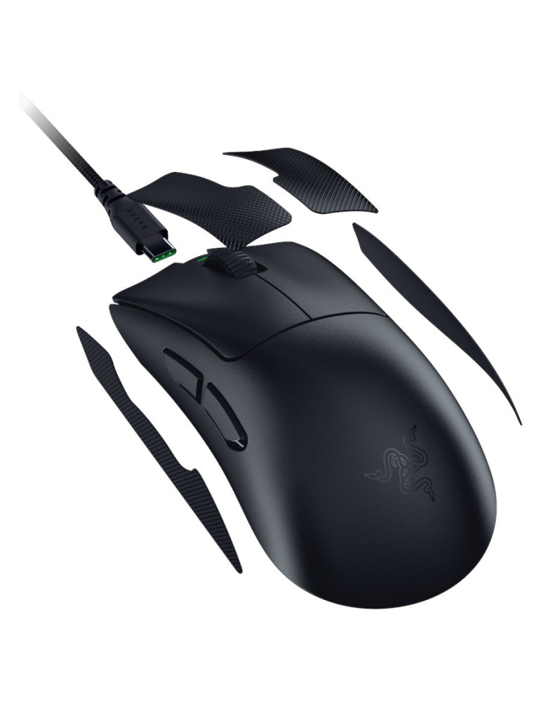 Професионална безжична геймърска мишка с ултра-лек дизайн Razer DeathAdder V4 Pro, Черна - RZ01-05330100-R3G1 - 4