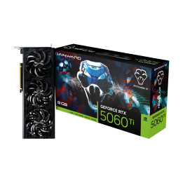 Видео карта GAINWARD GeForce RTX 5060 Ti Python III, 8GB GDDR7 128-bit, 2572MHz, PCI-E Gen 5 - NE7506T019P1-GB2062T - 1