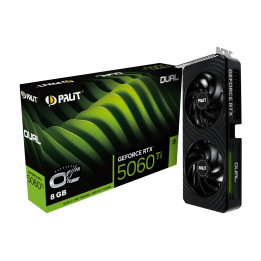 Видео карта PALIT RTX 5060 Ti Dual OC, 8GB GDDR7 - NE7506TT19P1-GB2062D - 1