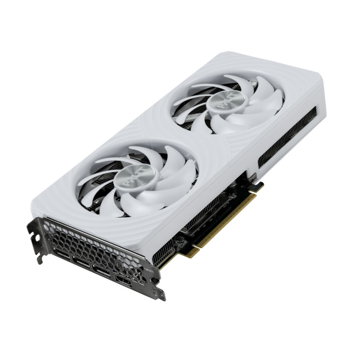 Видео карта PALIT GeForce RTX 5060 WHITE OC, 8GB GDDR7 128-bit, PCI-E 5.0, 2280MHz, 145W - NE75060U19P1-GB2063M - 2