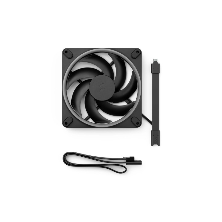 Охладител за процесор Fractal Design Momentum 14 RGB, 140mm FDB, ARGB Gen 2, 1800 RPM, 126.6 m³/h - FD-F-MR1-1401 - 3
