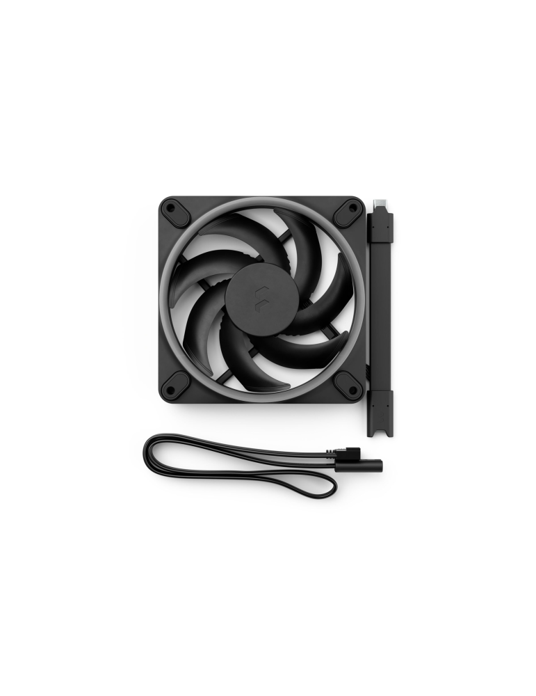 Вентилатор Fractal Design Momentum 14 RGB, 140mm, 7-blade, FDB, 350-1800 RPM, 74.39 CFM, 28dB(A), RGB подсветка, 3-pack - FD-F-M