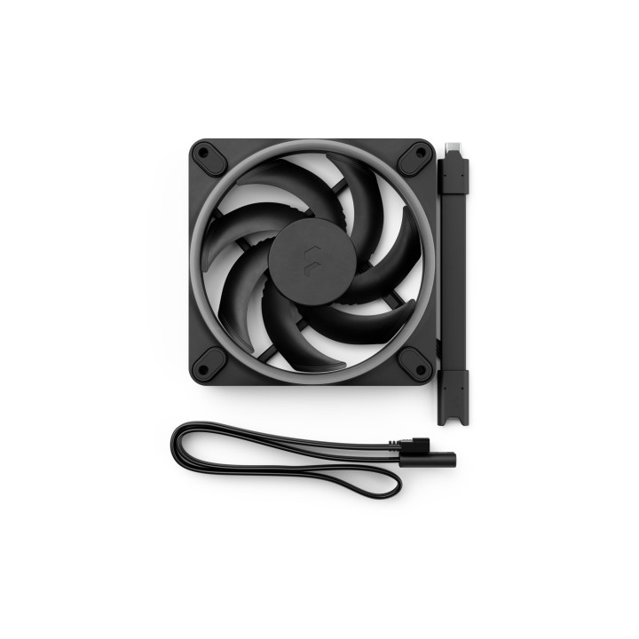Вентилатор Fractal Design Momentum 14 RGB, 140mm, 7-blade, FDB, 350-1800 RPM, 74.39 CFM, 28dB(A), RGB подсветка, 3-pack - FD-F-M