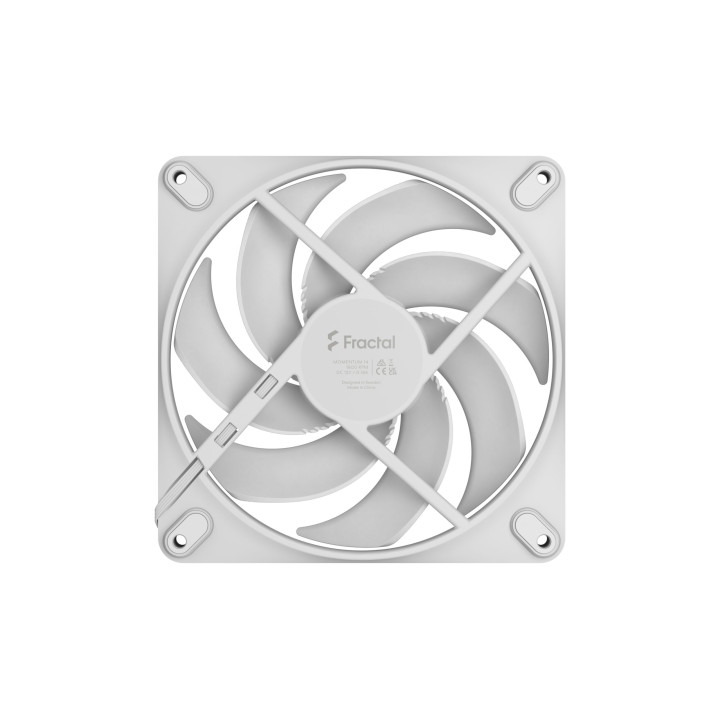 Вентилатор Fractal Design Momentum 14, 140mm, FDB лагер, 350-1800 RPM, 79,79 CFM, 0 dB режим - FD-F-MO1-1402 - 3