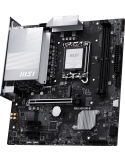 Дънна платка MSI PRO H810M-B, mATX LGA 1851, 2x DDR5 до 6400MHz, PCIe x16, M.2 slot, 2.5G LAN - 4711377337977 - 2