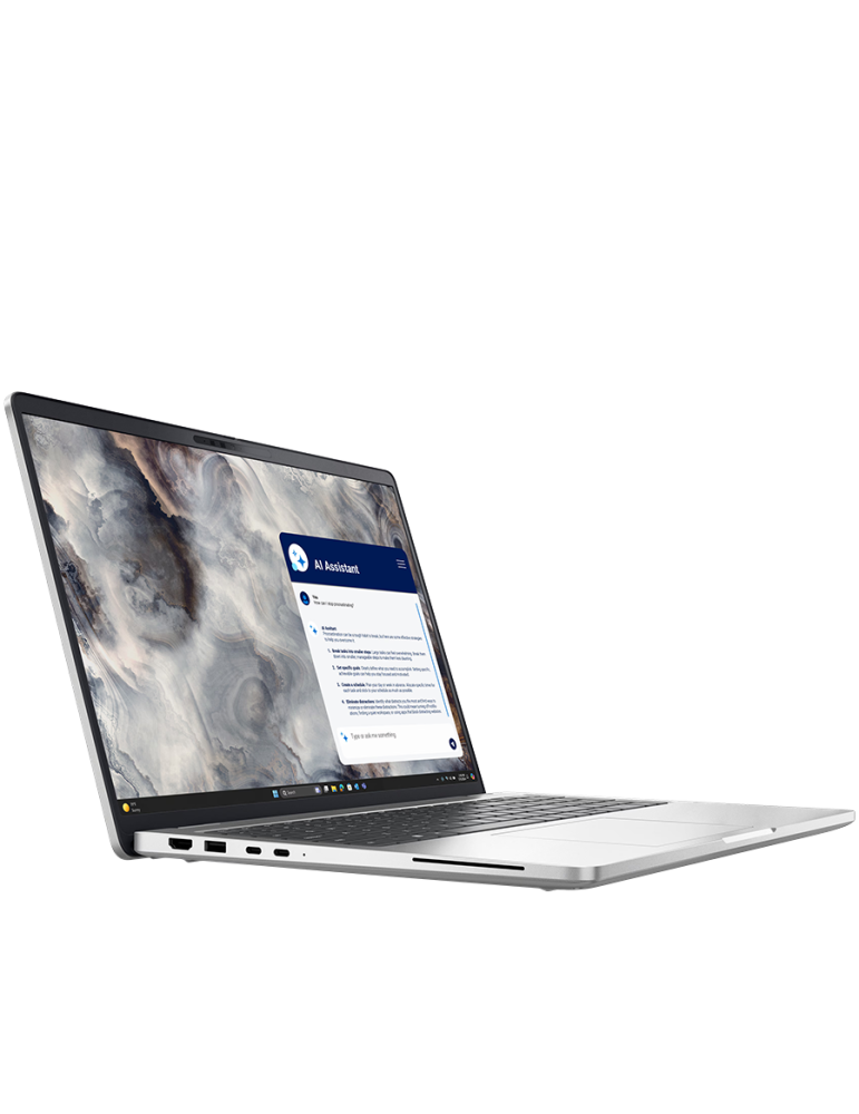 Лаптоп Dell Pro 16 Plus, 16" IPS 1920x1200, Intel Core Ultra 5 235U, 16GB DDR5, 512GB SSD, Ubuntu - 2