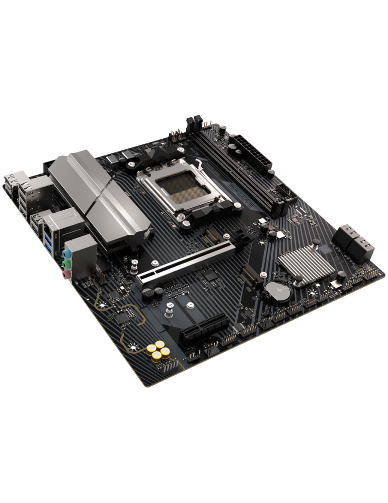 Дънна платка SAPPHIRE AMD B650M-E, Socket AM5, Micro-ATX, 2x DDR5 7600MHz, PCIe 4.0 x16, 2x M.2, LAN 2.5Gbps - 52112-04-40G - 4