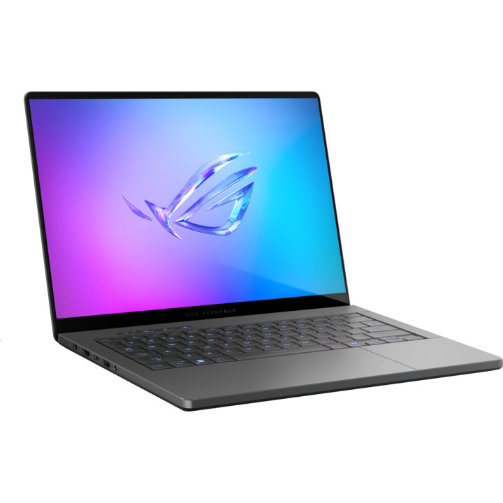 Гейминг лаптоп ASUS ROG Zephyrus 14" AMD Ryzen AI 9 HX 370, RTX 5070 Ti, 32GB LPDDR5X, 1TB SSD - 90NR0M53-M007P0 - 2