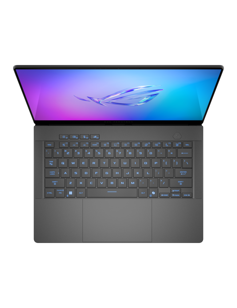 Гейминг лаптоп ASUS ROG Zephyrus 14" AMD Ryzen AI 9 HX 370, RTX 5070 Ti, 32GB LPDDR5X, 1TB SSD - 90NR0M53-M007P0 - 5