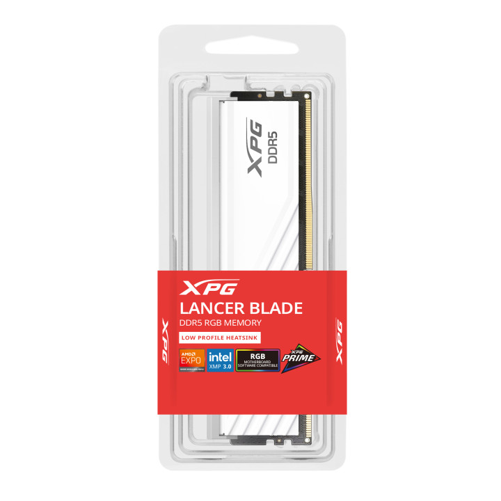 RAM памет ADATA XPG BLADE RGB 16GB DDR5 6000MHz, CL30-40-40, 1.1V - AX5U6000C3016G-SLABRWH - 3