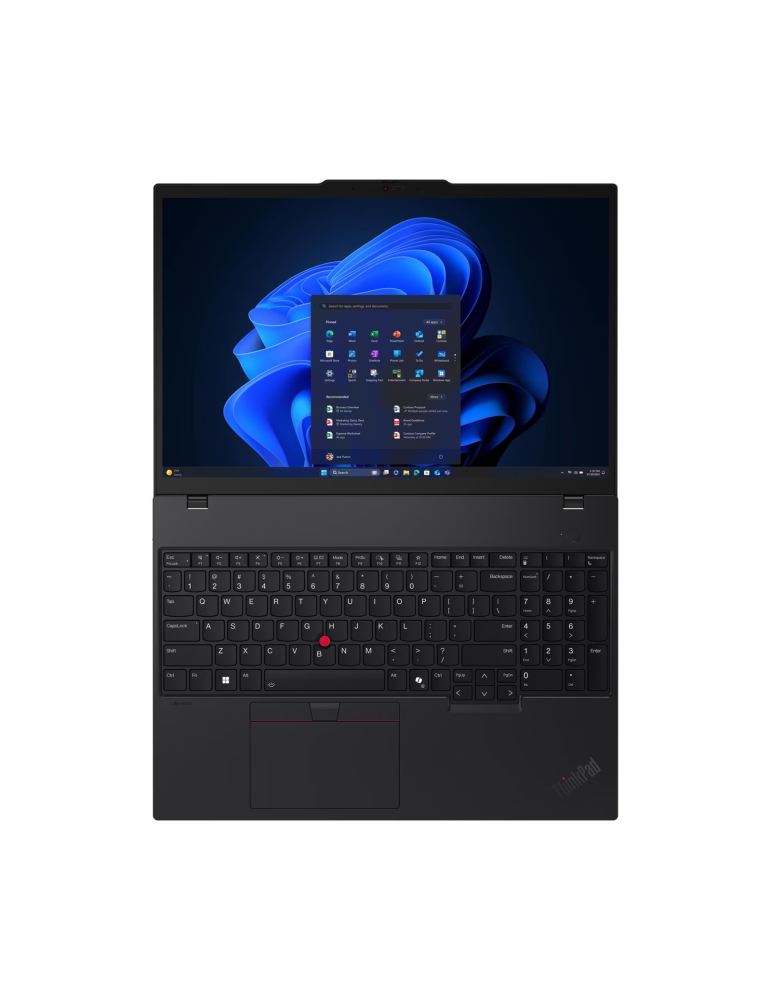 Лаптоп Lenovo ThinkPad T16 Gen 4, 16" IPS 1920x1200, Intel Core Ultra 5 225U, 32GB DDR5, 1TB SSD, Win 11 Pro - 21QE003SBM - 7