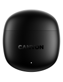 Bluetooth слушалки CANYON OnGo 13, Semi-in-ear, Bluetooth 5.4, 6h батерия, 30h със кейс - CNS-TWS13B - 4
