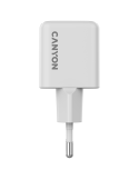 Захранващ адаптер CANYON CU20AC, 20W GaN, USB-C Power Delivery, USB-A Quick Charge - CNS-CUW20AC - 5