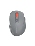 Безжична ергономична мишка CANYON OneClick 20, 2.4GHz, 6 тихи бутона, Оптичен сензор 1600 DPI, Ергономична - CNE-CMSW20DG - 1