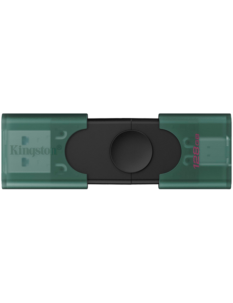 USB флаш памет Kingston DataTraveler DuoG2, 128GB USB-A + USB-C 3.2 Gen 1 - DTDEG2/128GB - 1
