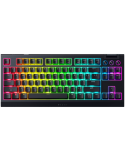 Bluetooth механична геймърска клавиатура RAZER BlackWidow V4 Tenkeyless HyperSpeed, Механични суичове, RGB подсветка, USB/Blueto