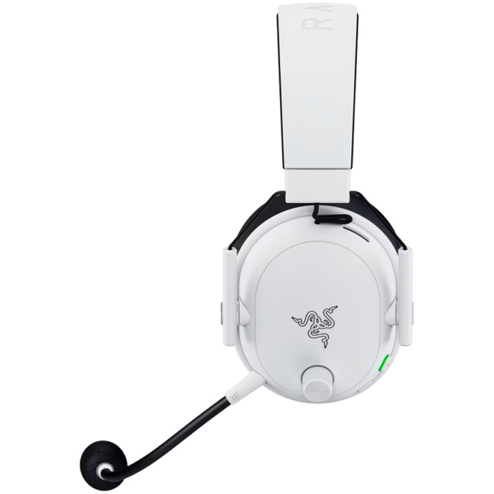 Безжични геймърски слушалки RAZER BlackShark V3, Безжични, 7.1 съраунд, 50mm, 70ч. батерия, Bluetooth 5.3, Бели - RZ04-05410400-