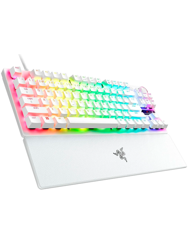 Професионална геймърска клавиатура RAZER Huntsman V3 Pro Tenkeyless, USB Type-C, Razer Analog Optical Switches, RGB подсветка, P