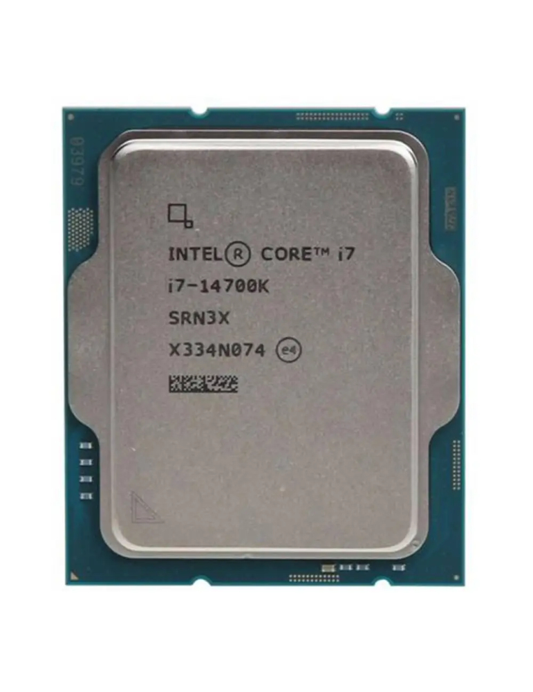 Процесор Intel Core i7-14700K, 20 ядра (8P+12E), 28 нишки, 3.4-5.6 GHz, LGA1700, 33MB кеш, 253W TDP, , без охладител и без ориги