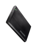 Външен диск AXAGON EE25-A6C, 2.5" SATA, USB 3.2 Gen 1 Type-C, Алуминий, Черен - EE25-A6C - 1