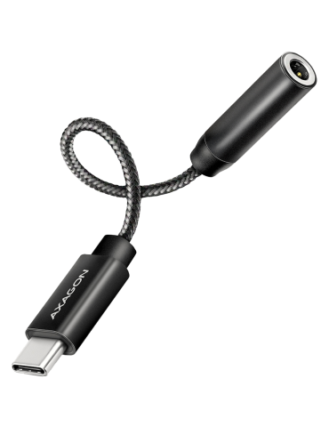 USB-C към 3.5mm аудио адаптер AXAGON ADA-HC, Hi-Res DAC 32bit 384kHz - 8595247908193 - 1