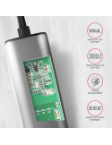 USB-C адаптер AXAGON ADE-25RC, 2.5 Gigabit Ethernet, USB 3.2 Gen 1 - 8595247906618 - 3