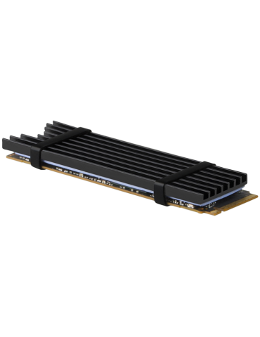 SSD охладител AXAGON CLR-M2L3, 80mm M.2, алуминий, 3mm височина - CLR-M2L3 - 1
