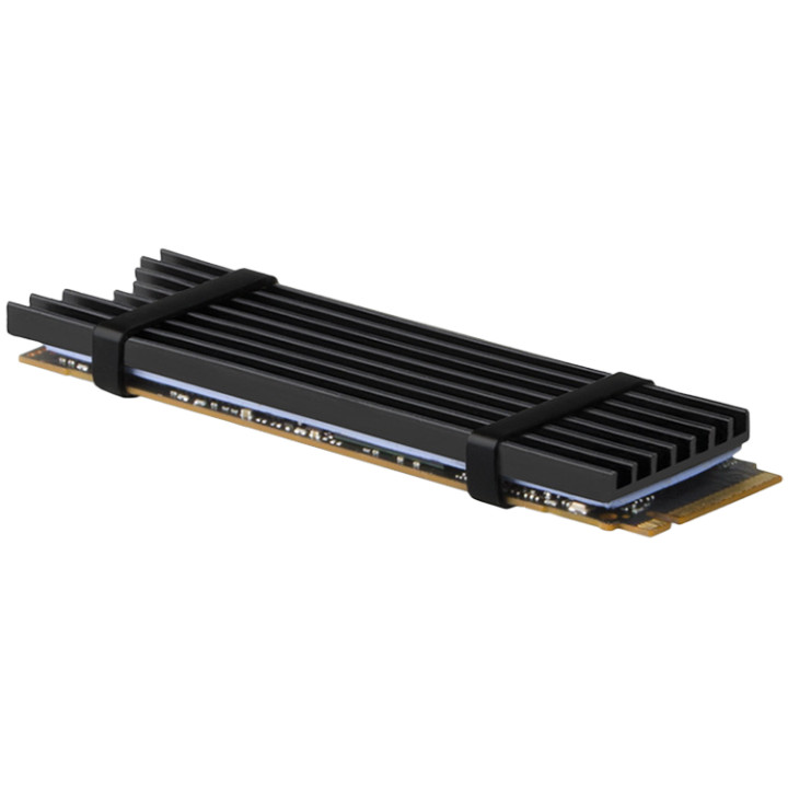 SSD охладител AXAGON CLR-M2L3, 80mm M.2, алуминий, 3mm височина - CLR-M2L3 - 1