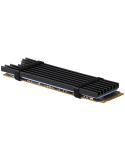 SSD охладител AXAGON CLR-M2L3, 80mm M.2, алуминий, 3mm височина - CLR-M2L3 - 1