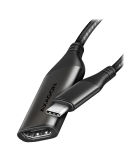 USB-C към HDMI адаптер AXAGON RVC-HI2M, 25cm, 4K/60Hz, Алуминий - RVC-HI2M - 1