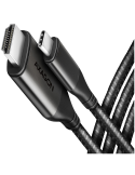 USB-C кабел AXAGON RVC-HI2MC, USB-C към HDMI 2.0 4K/60Hz 1.8m алуминий - RVC-HI2MC - 1