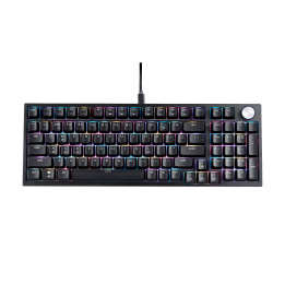 Механична гейминг клавиатура ADATA XPG Sorcerer, USB Type-C, 97/98 Keys, XPG Red Mechanical, Per-Key RGB, 50M Keystrokes - 75261