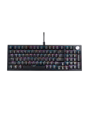 Механична гейминг клавиатура ADATA XPG Sorcerer, USB Type-C, 97/98 Keys, XPG Red Mechanical, Per-Key RGB, 50M Keystrokes - 75261