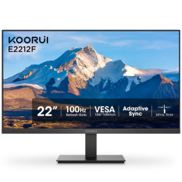 Монитор KOORUI 22 E2212F, 22" VA 1920x1080 100Hz, 5ms, HDMI/VGA - 1
