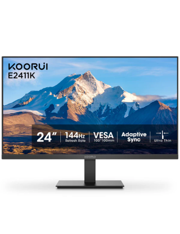 Монитор KOORUI 24 E2411K, 24" IPS 1920x1080 144Hz, 5ms - 1