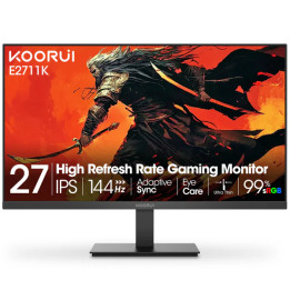 Монитор KOORUI 27 E2711K, 27" IPS FHD 1920x1080 144Hz, 5ms, 99% sRGB - 1
