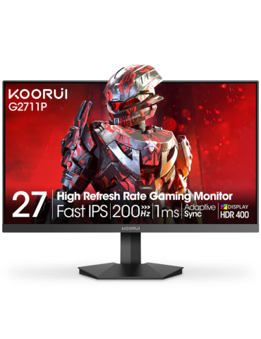 Монитор KOORUI 27 G2711P, 27" IPS 1920x1080 200Hz, 1ms GTG, 99% sRGB - 1