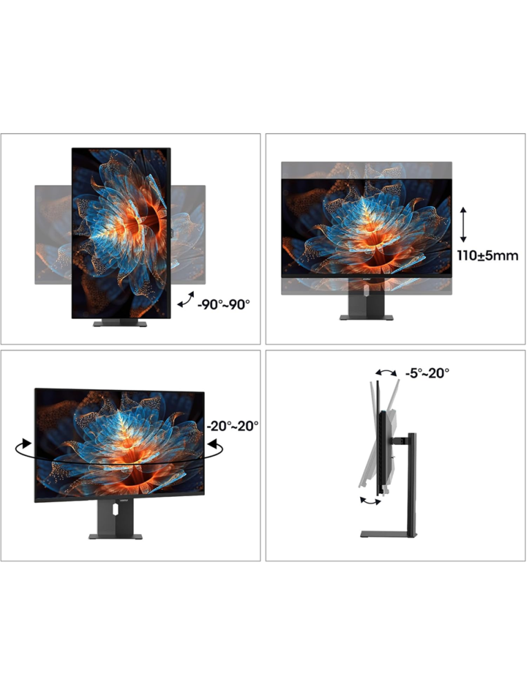 Монитор KOORUI 27 S2721XO, 27" OLED 2560x1440 240Hz, 0.03ms, 99% DCI-P3, DP 1.4, HDMI 2.1 - 4