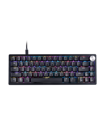 Компактна геймърска механична клавиатура ADATA XPG SORCERER MINI G, 66 Keys ANSI, USB Type-C, XPG Red Mechanical Switch, Per-Key