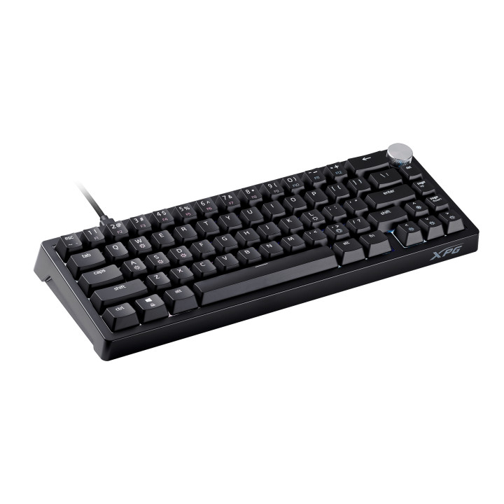 Компактна геймърска механична клавиатура ADATA XPG SORCERER MINI G, 66 Keys ANSI, USB Type-C, XPG Red Mechanical Switch, Per-Key
