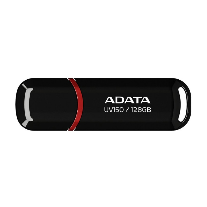 USB флаш памет ADATA UV150, 128GB USB 3.0 - AUV150-128G-RBK - 1