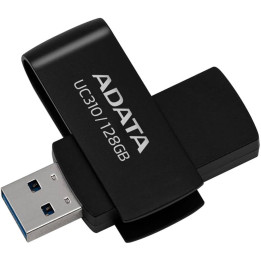 USB флаш памет ADATA UC310, 128GB, USB 3.2 Gen1 - UC310-128G-RBK - 1