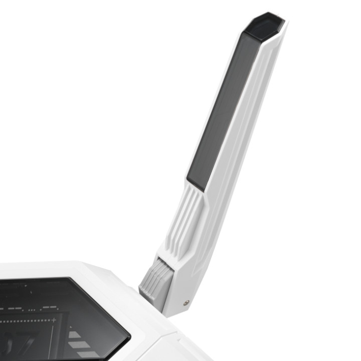 Рутер ASUS ROG Rapture GT-BE19000AI, WiFi 7 BE19000, Tri-Band 2.4GHz/5GHz/6GHz, Quad-core 2.6GHz, 4GB RAM - 90IG09S0-MO9A0C - 7