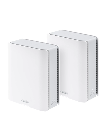 Рутер ASUS ZenWiFi WF7 BT8 2P, WiFi 7 (802.11be), 2.4GHz 2x2 5GHz 3x3 6GHz 3x3, 1GB RAM 128MB Flash - 90IG0930-MO3B20 - 1